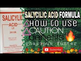 Salicylic Acid Formula In Coconut Oil Youtube