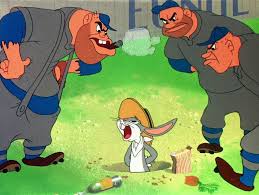 Image result for Looney tunes, wolves dressed like sheep, to prey on small and weak, fun and games in the cartoons.