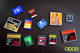 Sdhc (secure digital high capacity) memory cards Best Memory Card Roundup 13 Memory Cards Tested Custom Pc Review