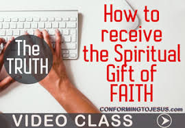 spiritual gift of faith