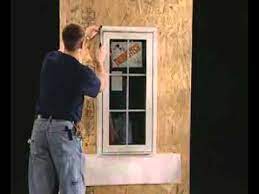new construction window installation