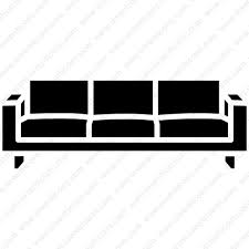 sofa vector icon inventicons