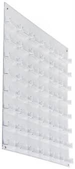 Clear 48 Pocket Business Card Wall Rack