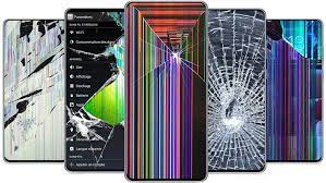 broken screen wallpaper 4k für android