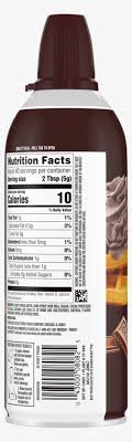 hershey s whipped cream nutrition facts
