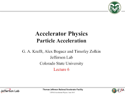 ppt accelerator physics particle