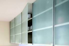 frosted glass kitchen cabinet doors