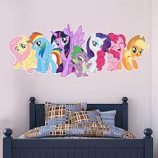 My Little Pony Group Wall Sticker Decal