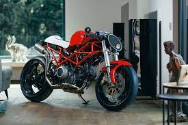 an extra lean ducati monster 620 from