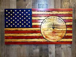 American Rustic Flag Patriotic Wall Art