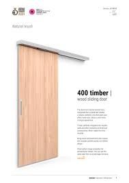 400 Timber Wood Sliding Door