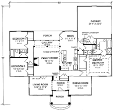 House Plan 68466 Greek Revival Style