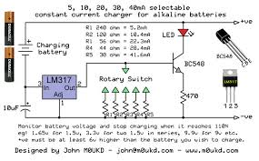 Get an idea about circuit diagram of battery charger circuit using scr by reading this post. Alkaline Battery Charging Circuit M0ukd Amateur Radio Blog