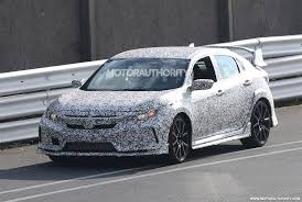 Based on the low and wide proportions of the new civic hatchback, the type r prototype is. 2018 Honda Civic Type R Spy Shots And Video