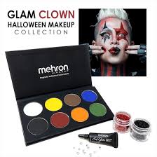 mehron glam clown halloween makeup