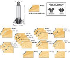 41 Best Router Bit Profiles Images In 2019 Router Bits
