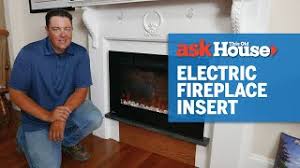 how to install a fireplace insert in an