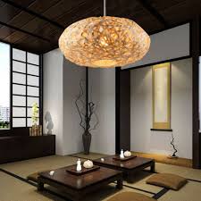 Bamboo Wicker Rattan Ceiling Light