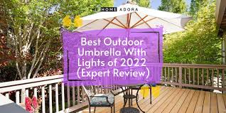 Best Outdoor Umbrella With Lights Of