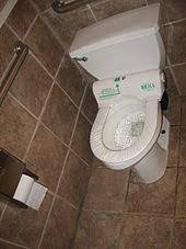 That means they don't stop the spread of germs, she said, but the risk of germ transmission from your skin touching a toilet seat is unlikely in the first place. Toilet Seat Cover Wikipedia