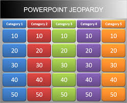 Jeopardy game templates are good for students of elementary schools a lot to sharpen their mind and also offer them the chance of having a break from daily learning as it is a fun game. Jeopardy Template Powerpoint 2010 The Highest Quality Powerpoint Templates And Keynote Templates Download