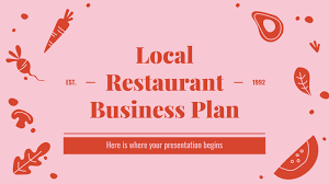 restaurant marketing plan google slides