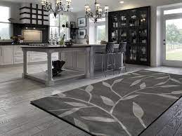 vineworx rug in a contemporary kitchen