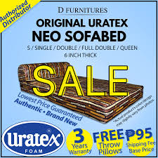 original uratex 6 inch thick neo sofa