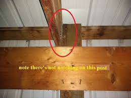 proper truss post support pole barn