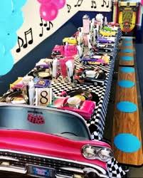 What a fun party theme for a little boy! 1950 S Rock N Roll Themed Party Supplies And Decorations