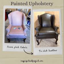 Paint Upholstery To Look Like Leather