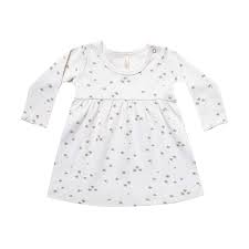 Quincy Mae Soft Cotton Dress For Baby And Toddler Girls