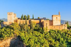 alhambra and generalife gardens in granada