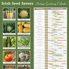 Growing Guide Calendar Irish Seed