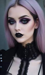 detailed goth makeup playground