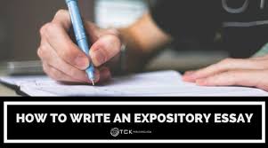 how to write an expository essay types