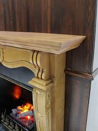 Vintage Fireplace With Chimney T
