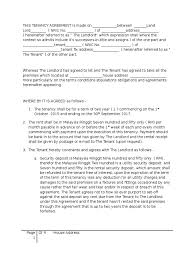 This final part defines what happens in the case of exceptions. Example Of Tenancy Agreement Leasehold Estate Landlord