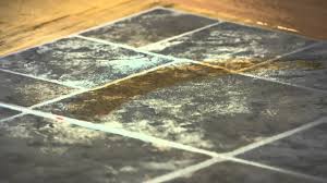 how to remove rust from linoleum tiles