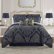 Damask Polyester King Comforter Set