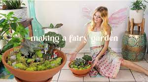 making a fairy garden diy indoor