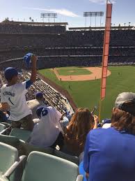 Dodger Stadium Section 56rs Seat 20 Los Angeles Dodgers