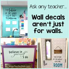 Classroom Wall Decals Can Make Bulletin