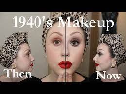 1940 s makeup vs modern 40 s makeup