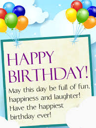 We did not find results for: Cheerful Happy Birthday Wish In The Sky Card Birthday Greeting Cards By Davia