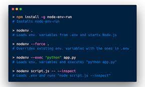 node env run npm