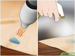remove sticky substances from fabric