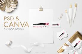 makeup artist logo for canva and