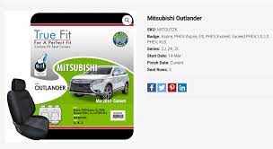 Mitsubishi Outlander Seat Covers 3 2016