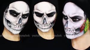 chicago blackhawks skull makeup